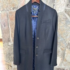 J Crew Regent Double Serge Wool coat